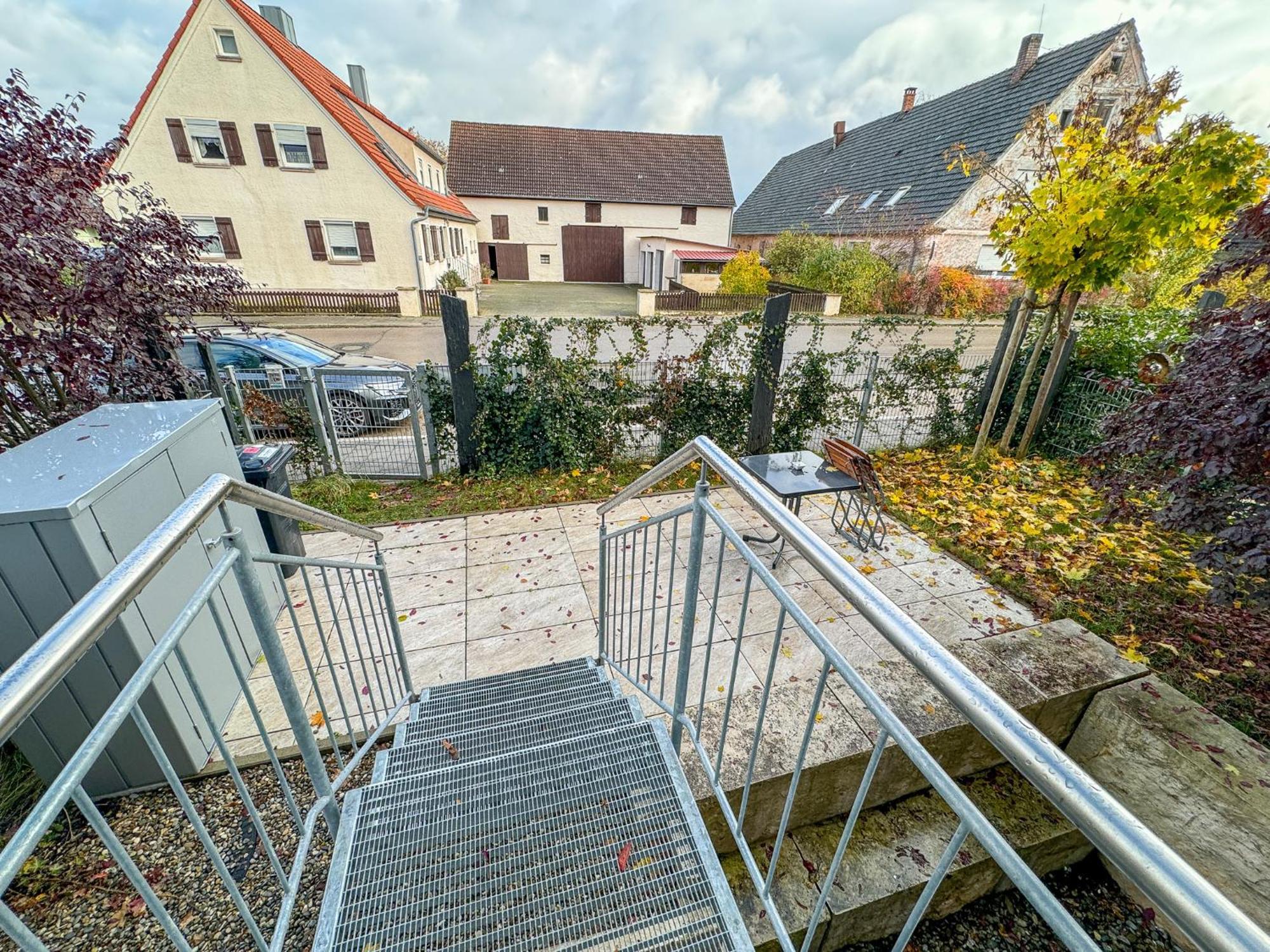 Ferienwohnung Streudorf グンツェンハウゼン エクステリア 写真