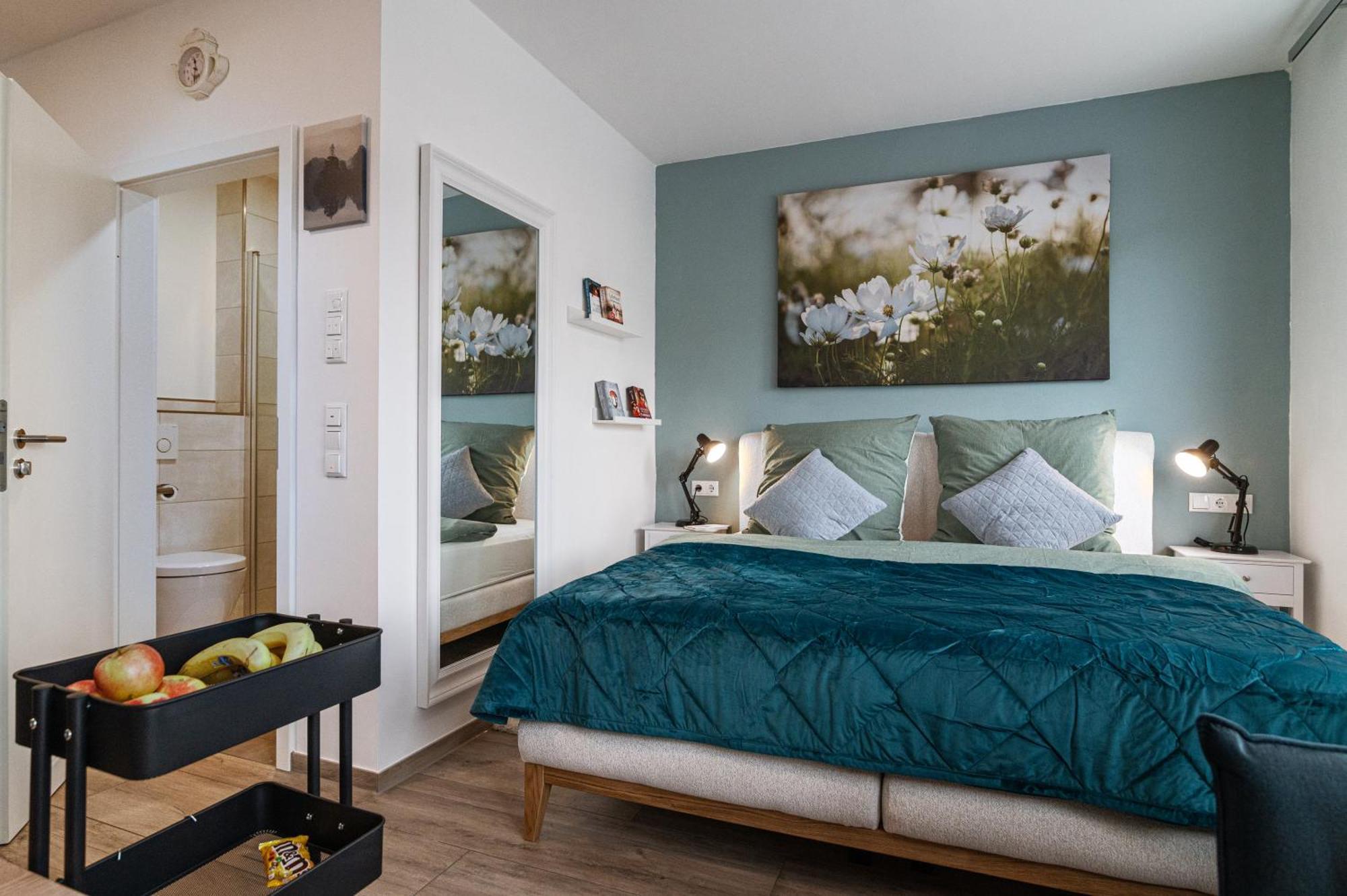 Ferienwohnung Streudorf グンツェンハウゼン エクステリア 写真